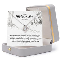 Thumbnail for Emotional Mother's Day Gift for Mother-In-Law | Love Knot Necklace with Touching Message Card In LED LIGHT BOX Gifts