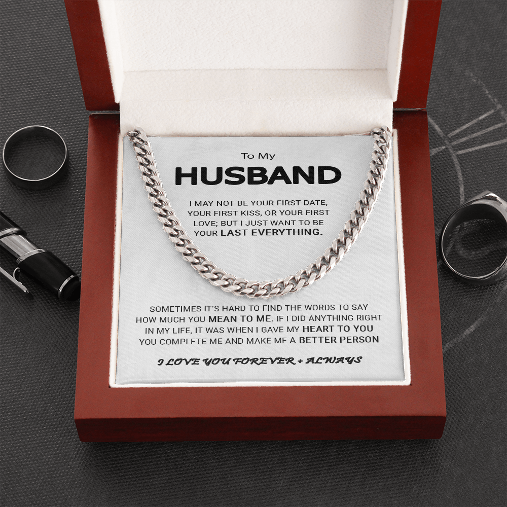 3 Husband 0706 Cuban Link Standard Box