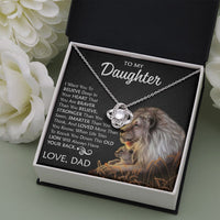 Thumbnail for 1 Daughter Dad Lion 1511  Love Knot New