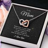 Thumbnail for 6 Mom Interlocking Heart Necklace