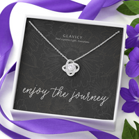 Thumbnail for GLAVICY Mom Gifts Son Gifts Necklace for Mother & Daughter Necklaces for Women, Best Birthday Gift Ideas, Pendant Mother's Jewelry For Her, Mothers Day Gifts from Childs Love Knot Necklace