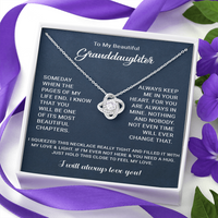 Thumbnail for 4 Granddaughter 2406 Love Knot Necklace