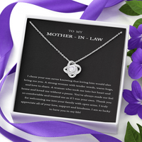 Thumbnail for 1 mother in law Love Knot Necklace