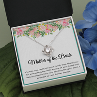 Thumbnail for 1 Mother of the Bride 2106 Love Knot Necklace