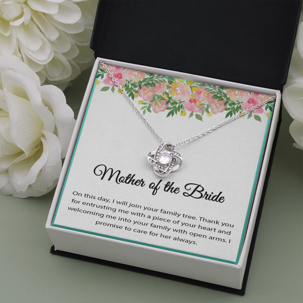 1 Mother of the Bride 2106 Love Knot Necklace