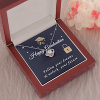 Thumbnail for 4 Graduation Love Knot Necklace